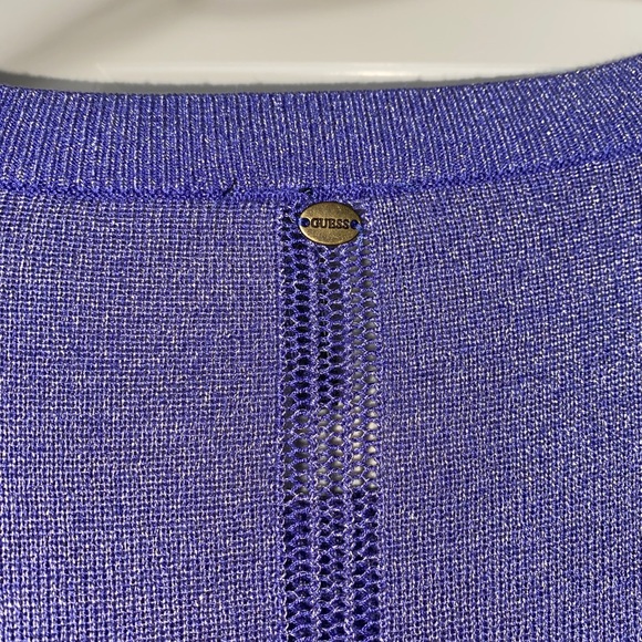 Guess periwinkle doleman sleeve sweater - Picture 3 of 8